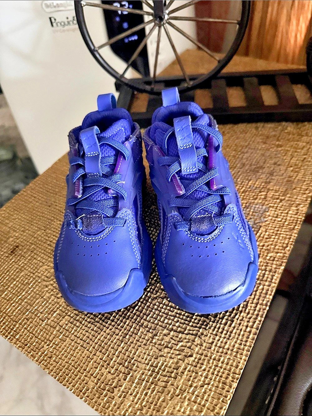 Reebok Zig Vector Kids Blue Sneakers Size US 8